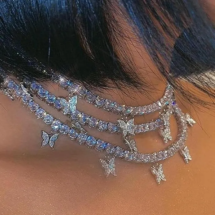 BBYKUTE Earrings Kute Butterfly Choker