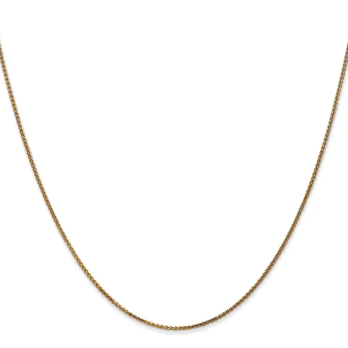14K Yellow Gold 16 inch 105mm Diamondcut Spiga with Spring Ring Clasp Chain Necklace MDS Necklaces 14K Yellow Gold 16 inch 105mm Diamondcut Spiga with Spring Ring Clasp Chain Necklace MDS Necklaces