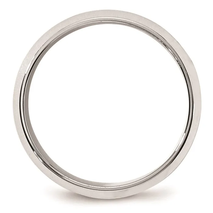 Goldia Rings Solid 14K White Gold 8mm Bevel Edge Comfort Fit MensWomens Wedding Band Ring Size 8 Goldia Rings Solid 14K White Gold 8mm Bevel Edge Comfort Fit MensWomens Wedding Band Ring Size 8