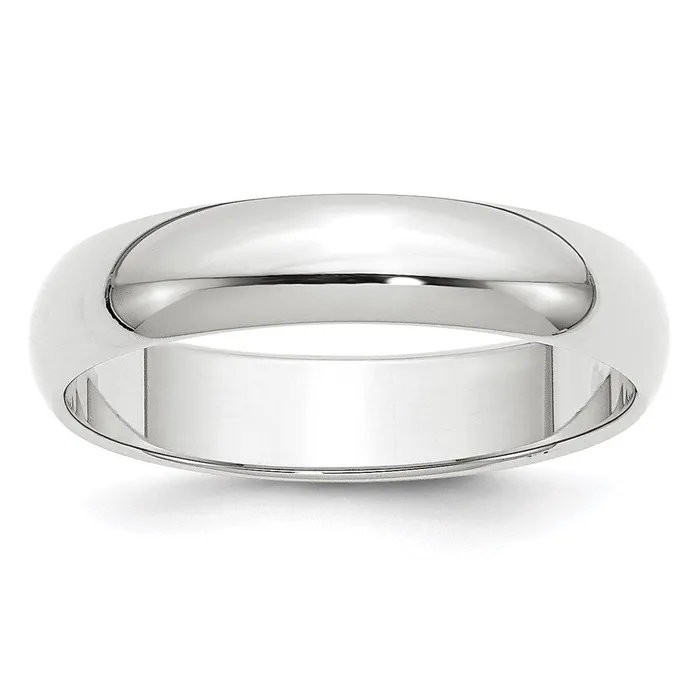 Goldia Rings Solid 14K Yellow Gold White Gold 5mm HalfRound MensWomens Wedding Band Ring Size 10 Goldia Rings Solid 14K Yellow Gold White Gold 5mm HalfRound MensWomens Wedding Band Ring Size 10