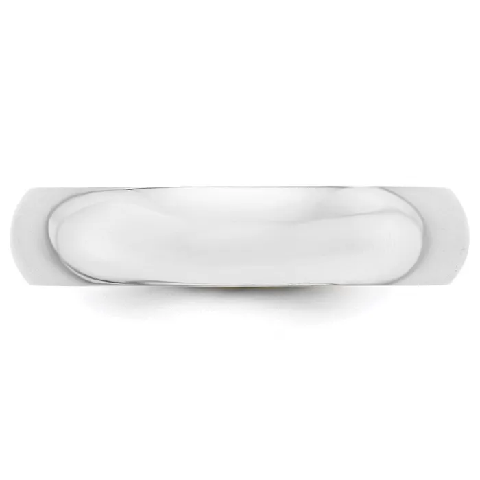 Goldia Rings Solid 14K Yellow Gold White Gold 5mm HalfRound MensWomens Wedding Band Ring Size 10 Goldia Rings Solid 14K Yellow Gold White Gold 5mm HalfRound MensWomens Wedding Band Ring Size 10