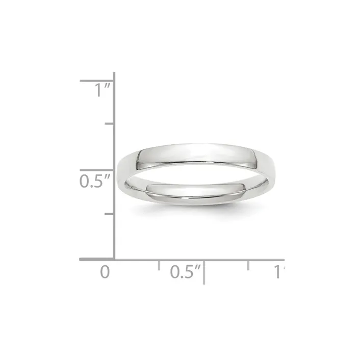 Goldia Rings Solid 18K White Gold 3mm Light Weight Comfort Fit MensWomens Wedding Band Ring Size 6 Goldia Rings Solid 18K White Gold 3mm Light Weight Comfort Fit MensWomens Wedding Band Ring Size 6