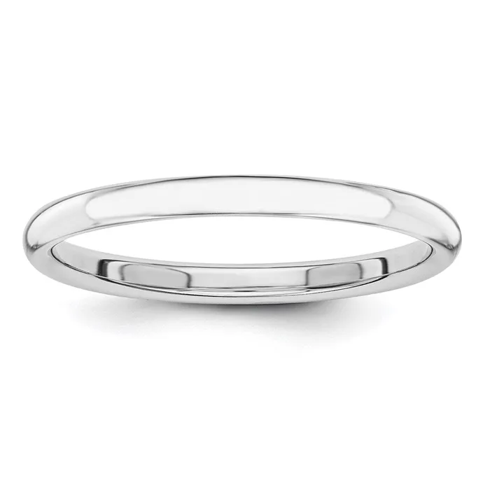 Goldia Rings Solid 18K Yellow Gold White Gold Polished 2mm MensWomens Wedding Band Ring Size 5 Goldia Rings Solid 18K Yellow Gold White Gold Polished 2mm MensWomens Wedding Band Ring Size 5