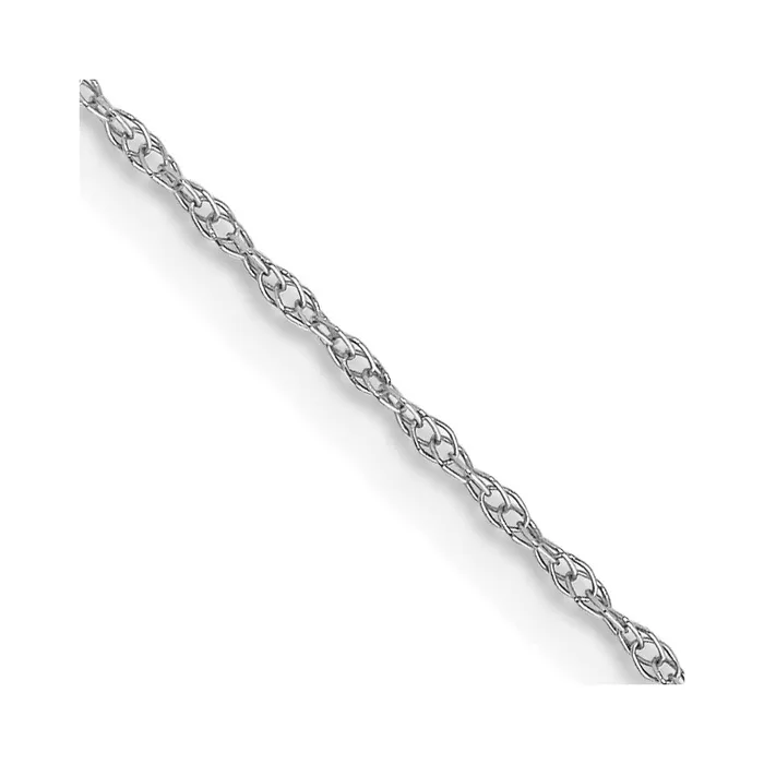 Necklaces QGold 14K White Gold 22 inch Carded 6mm Cable Rope with Spring Ring Clasp Chain Necklace Necklaces QGold 14K White Gold 22 inch Carded 6mm Cable Rope with Spring Ring Clasp Chain Necklace