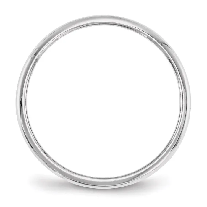 Rings Goldia Solid 18K Yellow Gold White Gold 2mm HalfRound MensWomens Wedding Band Ring Size 6 Rings Goldia Solid 18K Yellow Gold White Gold 2mm HalfRound MensWomens Wedding Band Ring Size 6