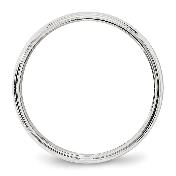 Rings Goldia Solid 18K Yellow Gold White Gold 4mm Milgrain MensWomens Wedding Band Ring Size 105 Rings Goldia Solid 18K Yellow Gold White Gold 4mm Milgrain MensWomens Wedding Band Ring Size 105