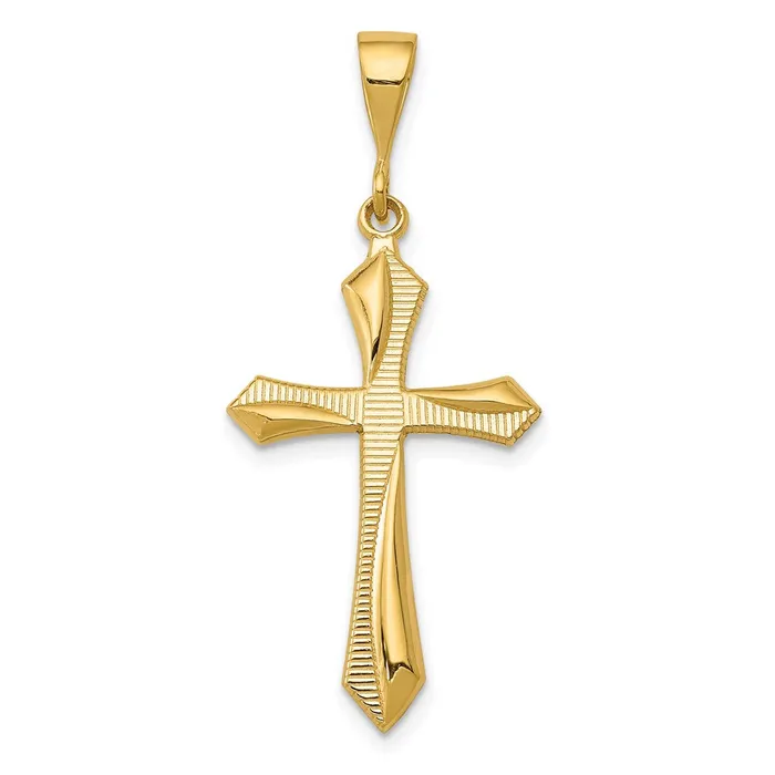 Necklaces TreasureFineJewelers 14k Passion Cross Pendant