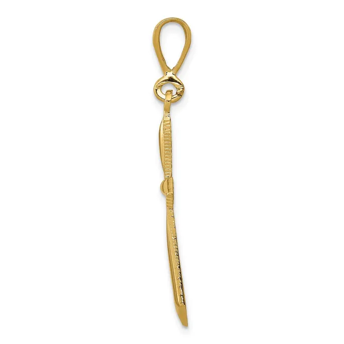 Necklaces TreasureFineJewelers 14k Passion Cross Pendant