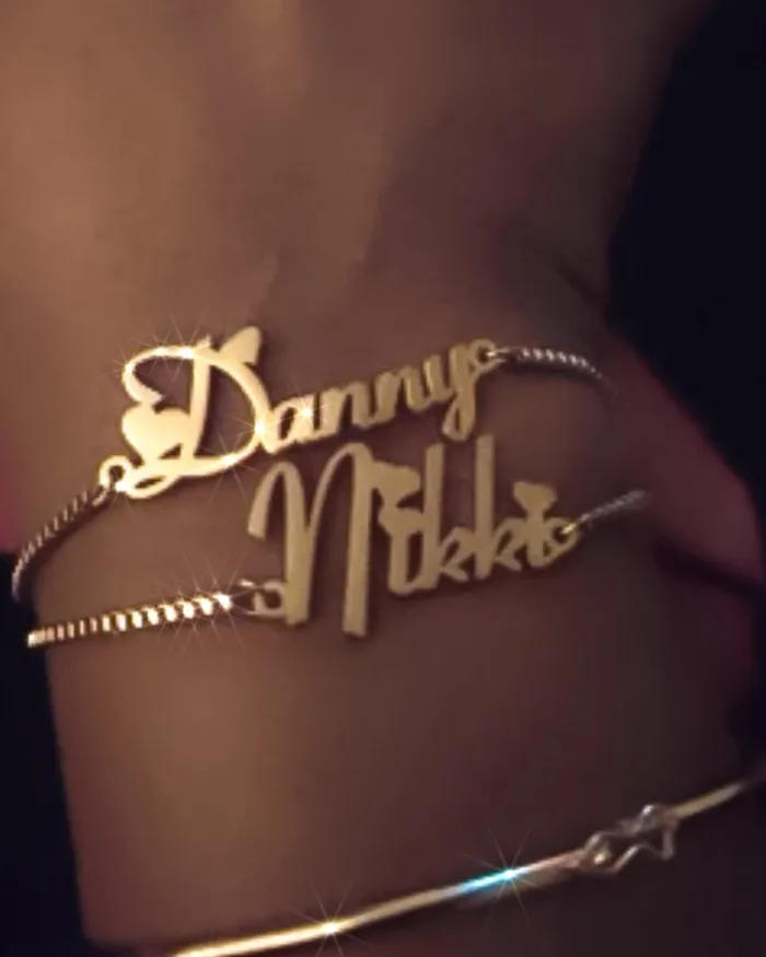 Bracelets Customized Name Box Chain Bracelet KHLOE JEWELS Custom Jewelry