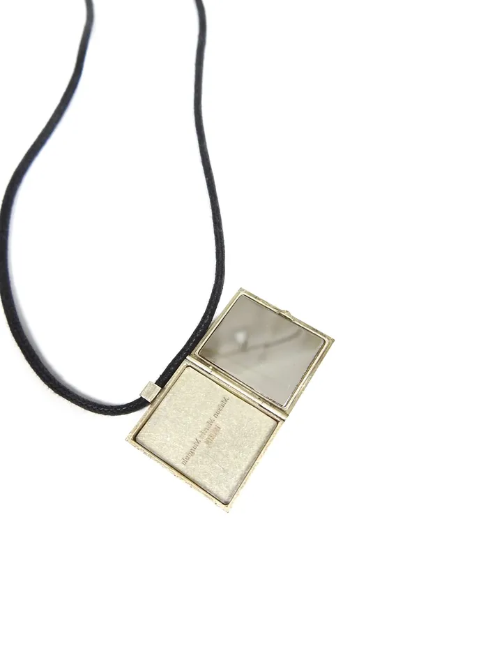 Necklaces I Miss You MAN Maison Margiela Mirror Pendant Necklace