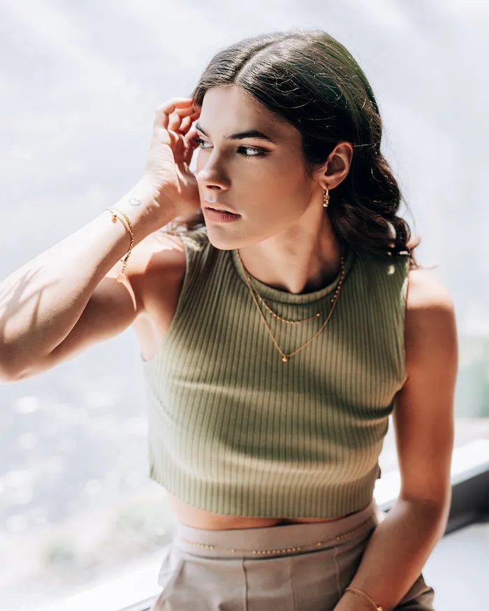 WellDunn PreStyled Sets Lorno Gold Hoops
